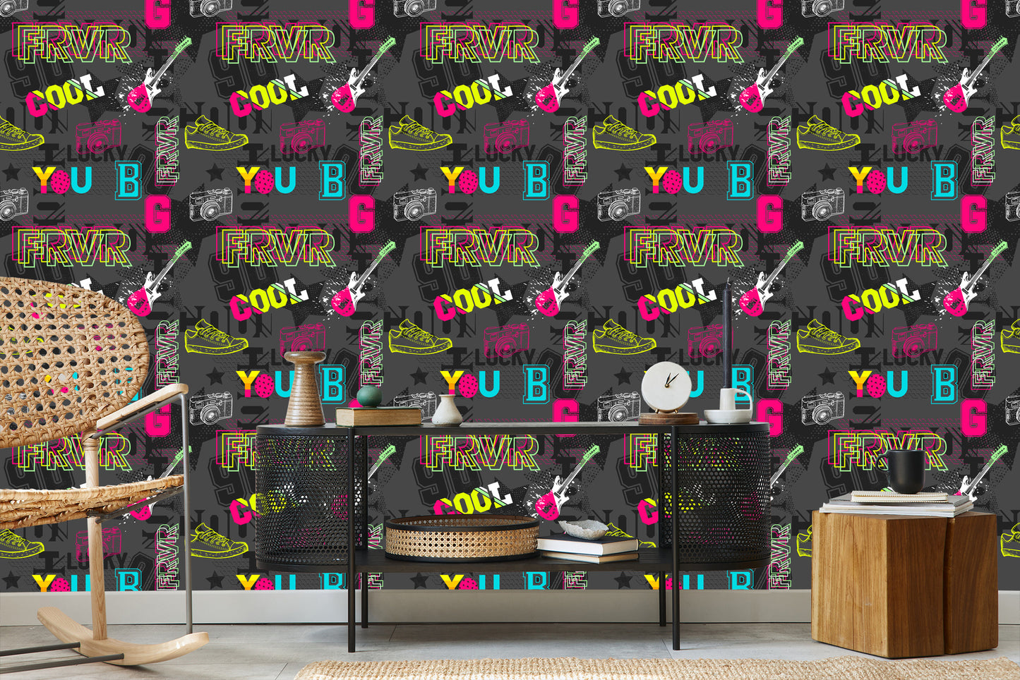 Wallpaper Abstract Youth Collage