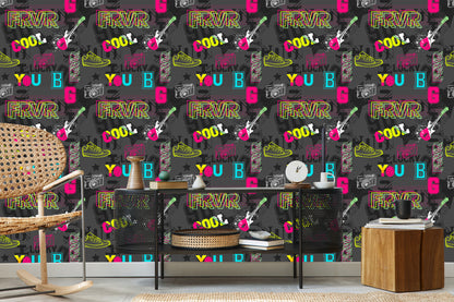Wallpaper Abstract Youth Collage