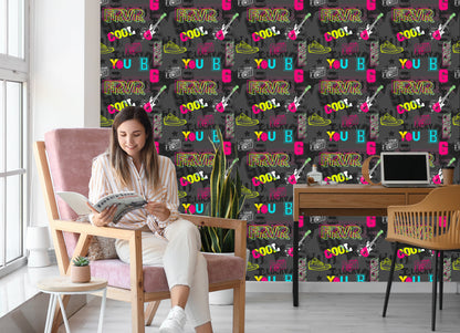 Wallpaper Abstract Youth Collage