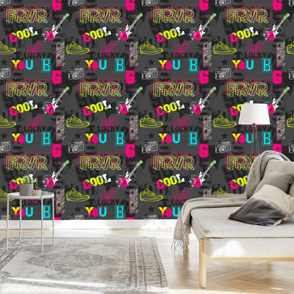 Wallpaper Abstract Youth Collage