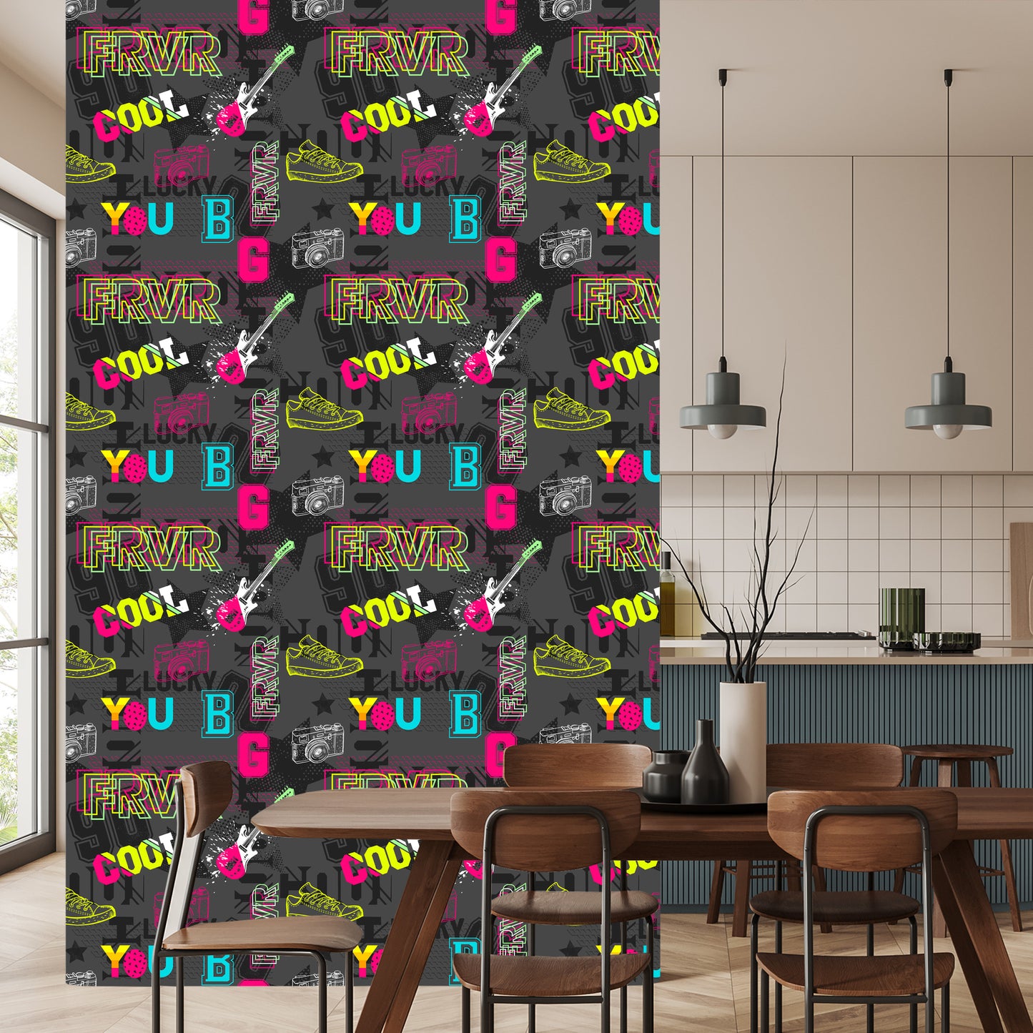 Wallpaper Abstract Youth Collage