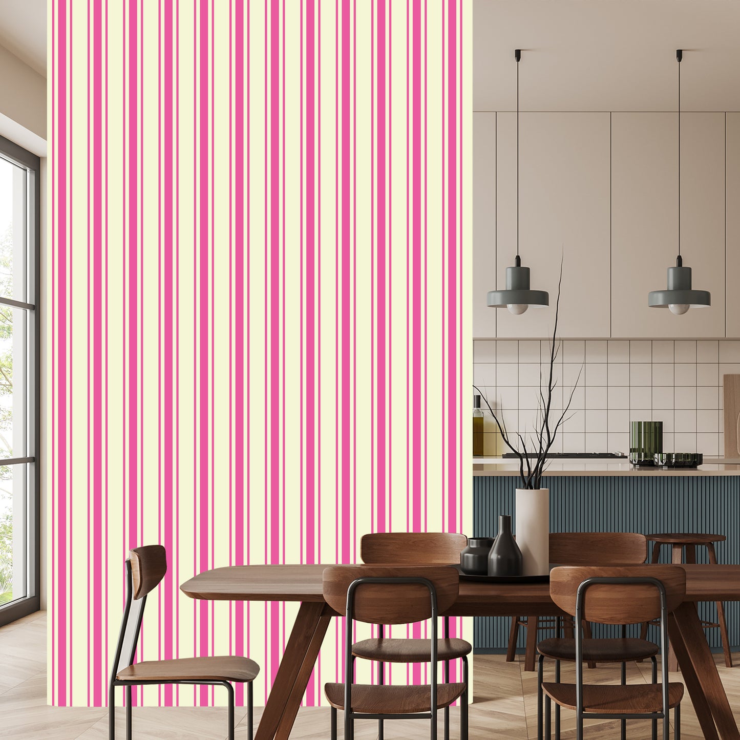 Wallpaper Classic Vertical Stripes