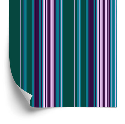 Wallpaper Colorful Vertical Stripes For Living Room A Bedroom