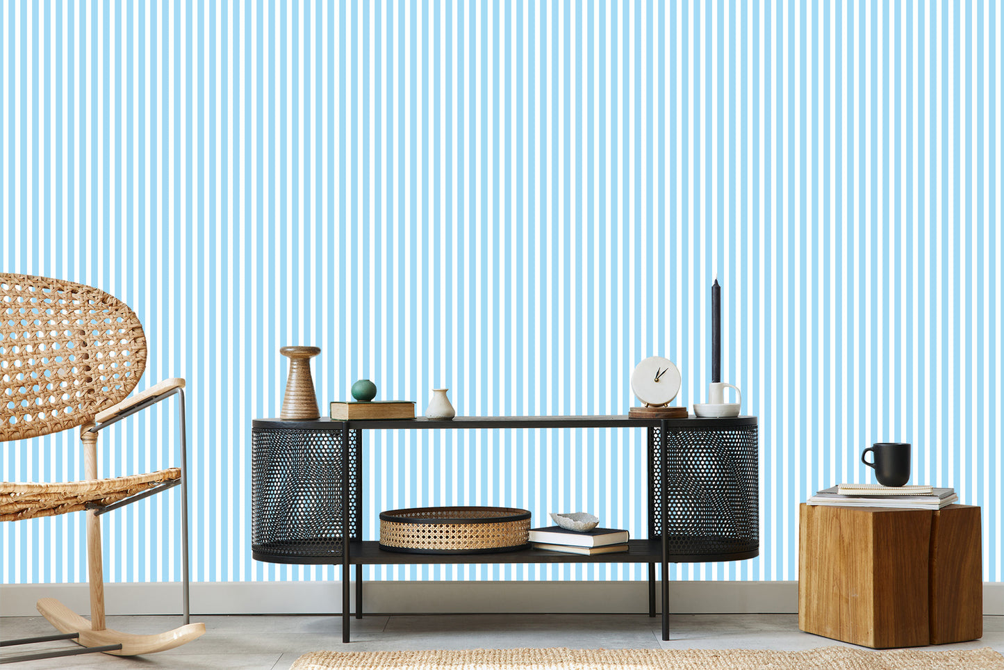 Wallpaper Classic 3D Striped For Living Room Bedroom