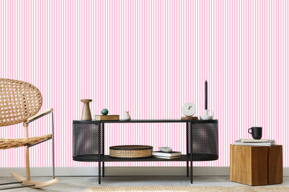 Wallpaper 3D Classic Vertical Stripes For Living Room