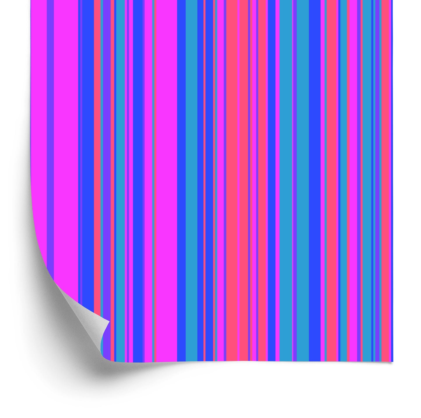 Wallpaper Office Salon In Modern Colorful Stripes