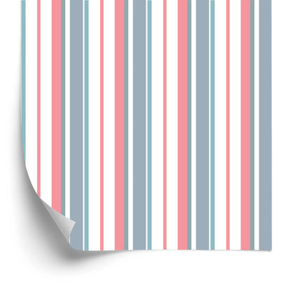 Wallpaper Colorful Vertical Stripes For A Living Room A Bedroom