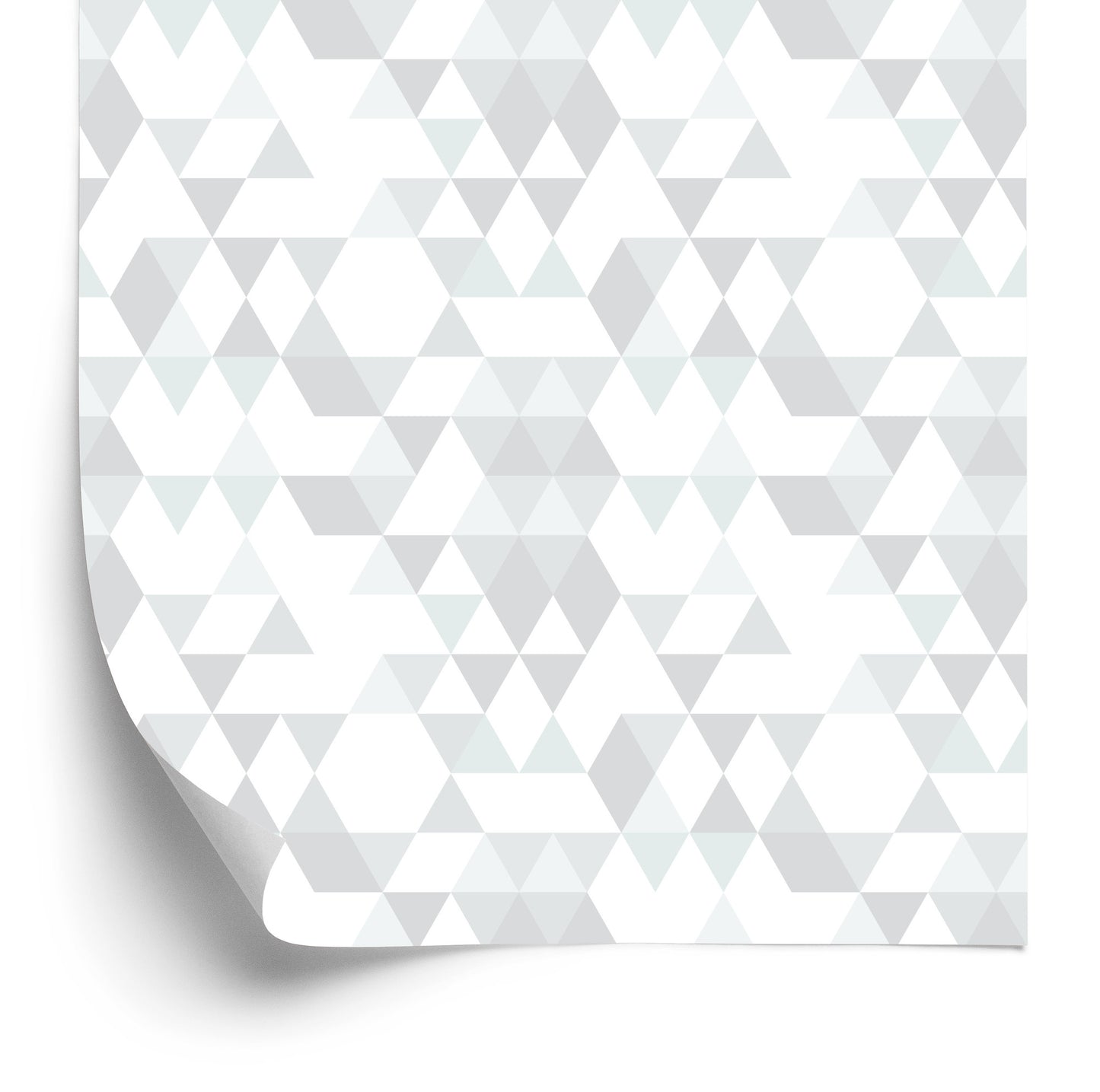 Wallpaper Geometric Colorful Triangles
