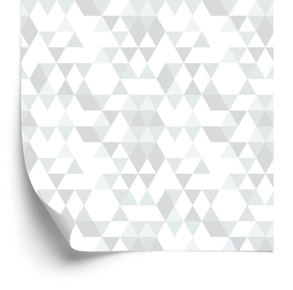 Wallpaper Geometric Colorful Triangles
