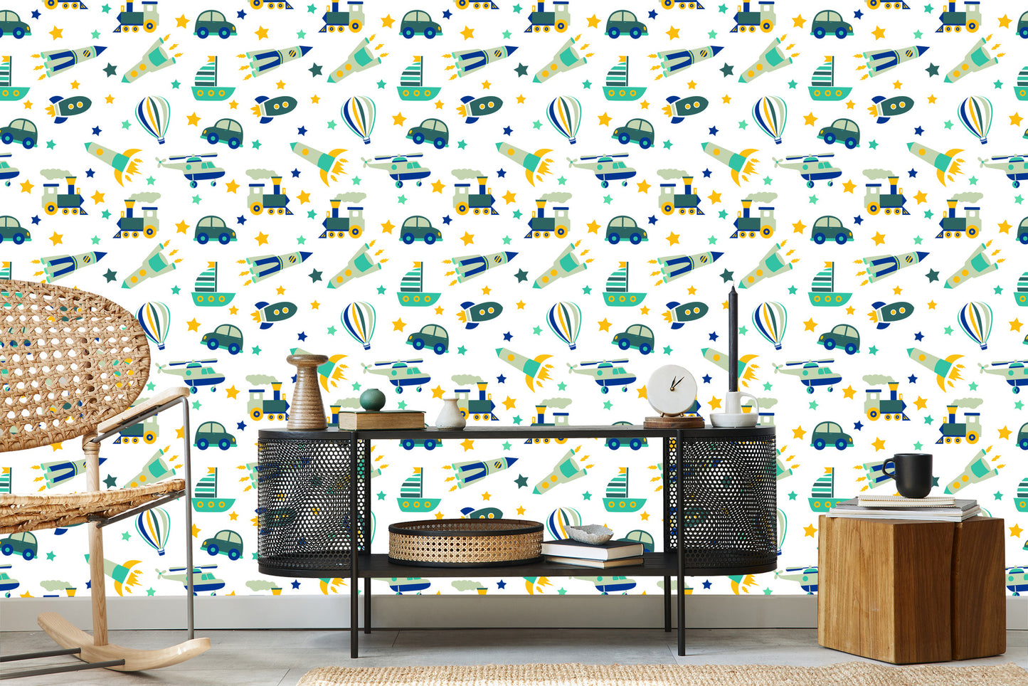 Wallpaper Squeegee, Cars, Balloons