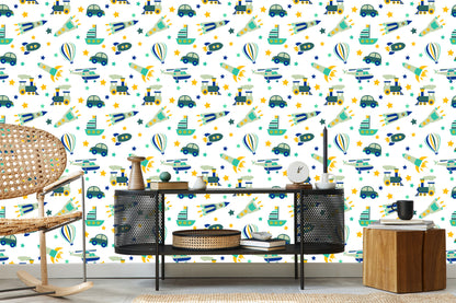 Wallpaper Squeegee, Cars, Balloons