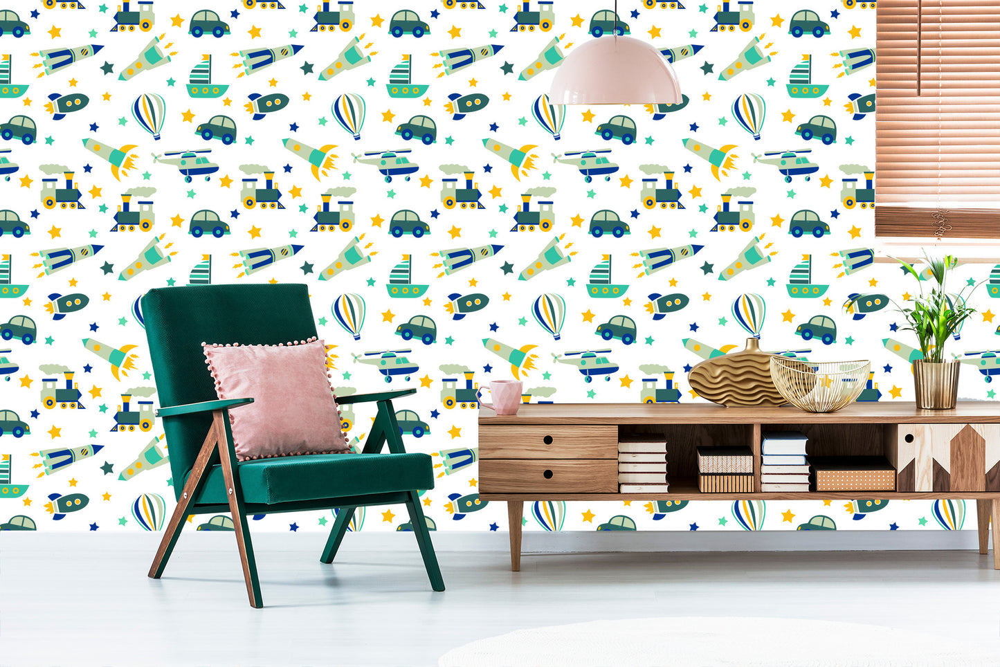 Wallpaper Squeegee, Cars, Balloons