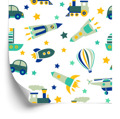 Wallpaper Squeegee, Cars, Balloons