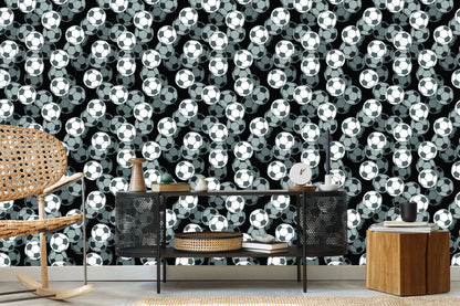 Wallpaper Optical 3D Wallpaper, Football