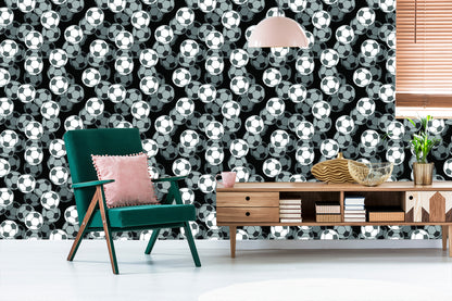 Wallpaper Optical 3D Wallpaper, Football