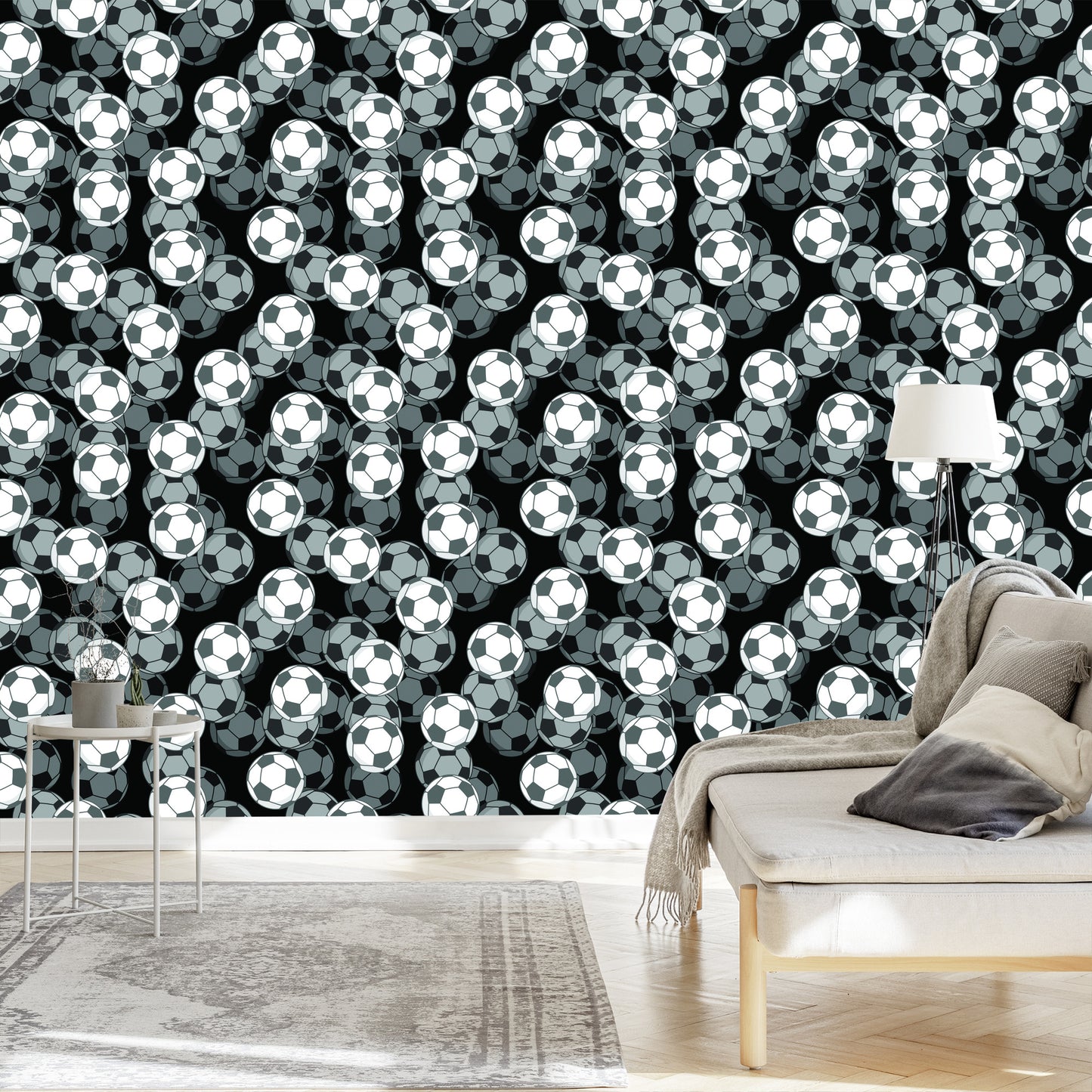 Wallpaper Optical 3D Wallpaper, Football