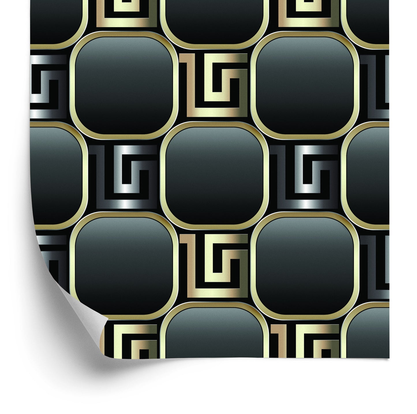 Wallpaper Modern 3D Pattern