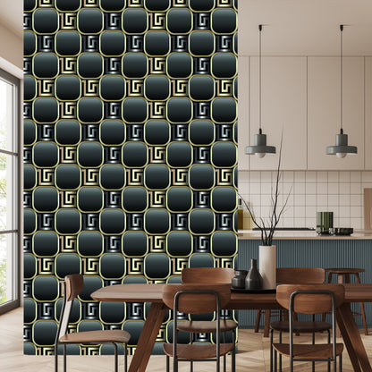 Wallpaper Modern 3D Pattern