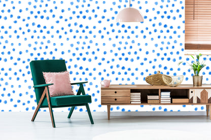 Wallpaper Painted Circles