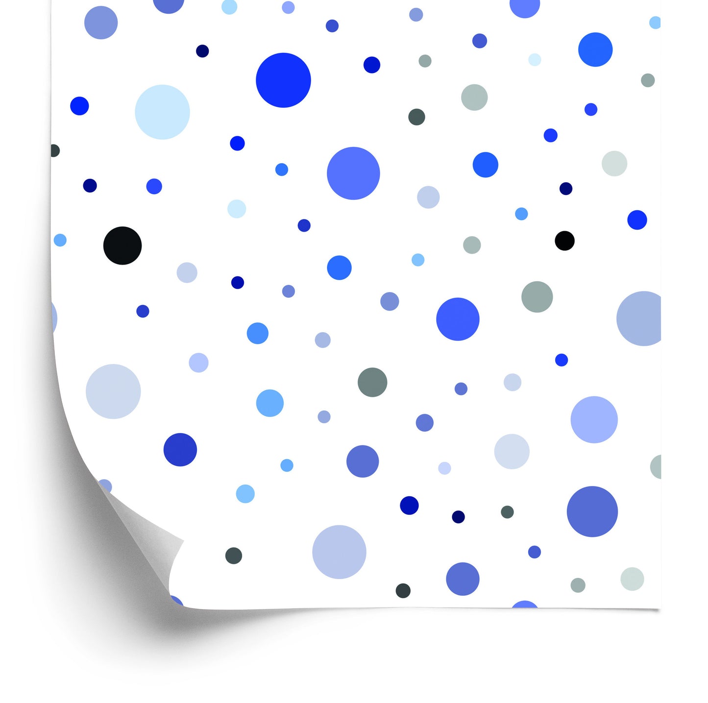 Wallpaper Circles In Blue