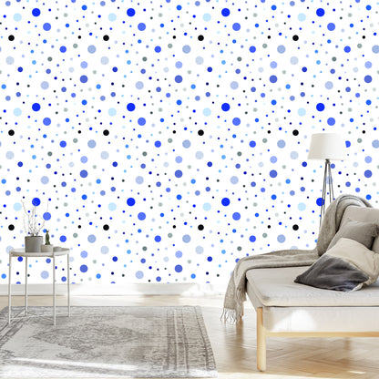 Wallpaper Circles In Blue
