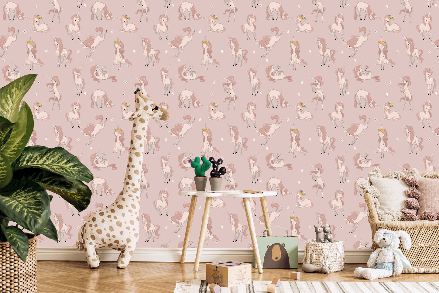 Wallpaper For Kids - Cute Unicorns