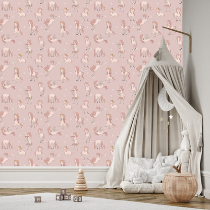 Wallpaper For Kids - Cute Unicorns