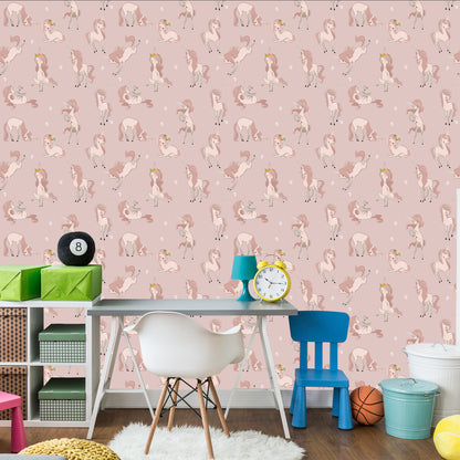 Wallpaper For Kids - Cute Unicorns