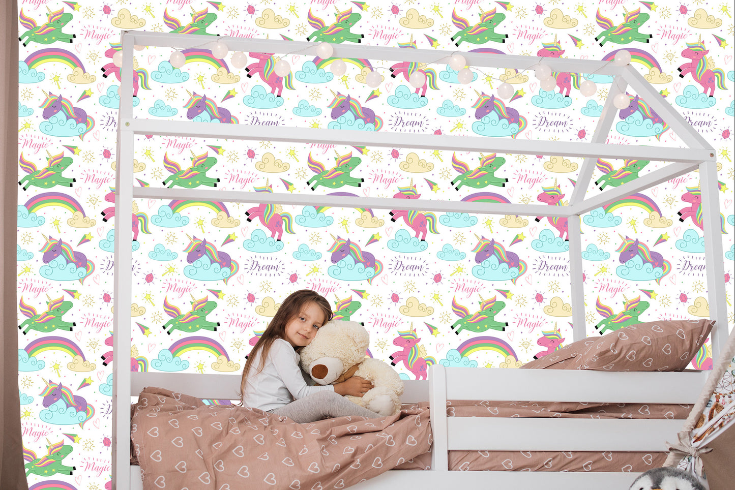 Wallpaper For Kids - Magic Unicorns