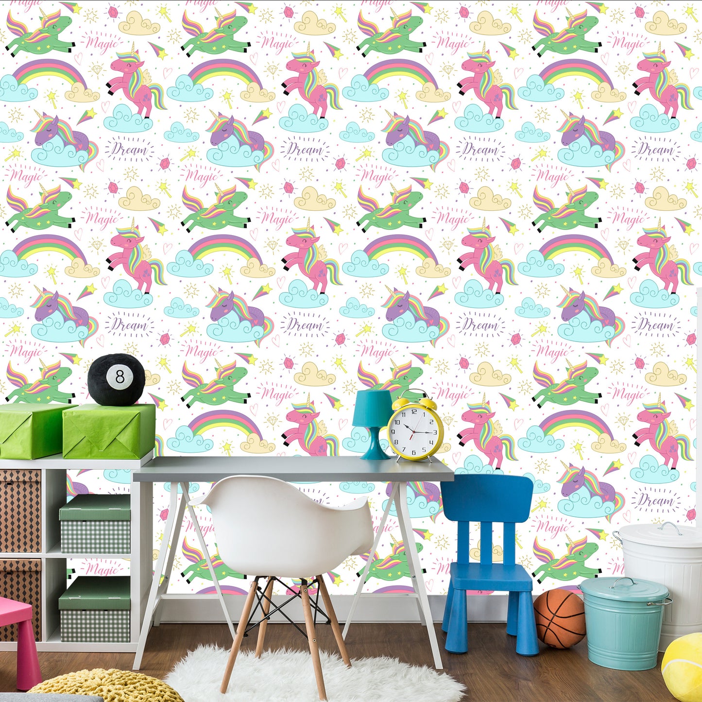Wallpaper For Kids - Magic Unicorns