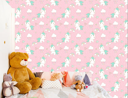 Wallpaper For Children - Unicorn
