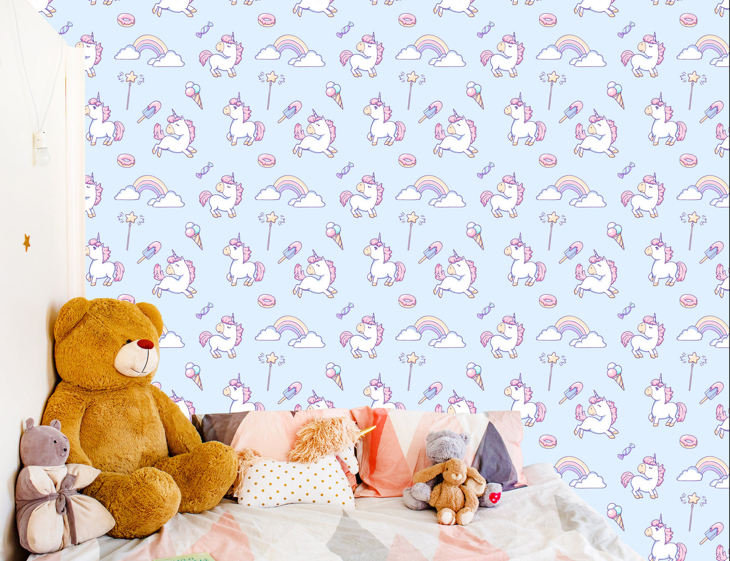 Wallpaper For Kids - Magic Unicorns