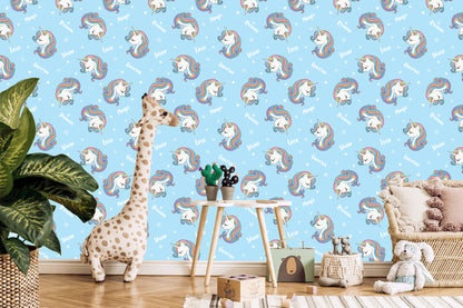 Wallpaper For Kids - Magic Unicorns