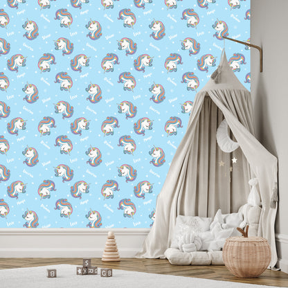 Wallpaper For Kids - Magic Unicorns