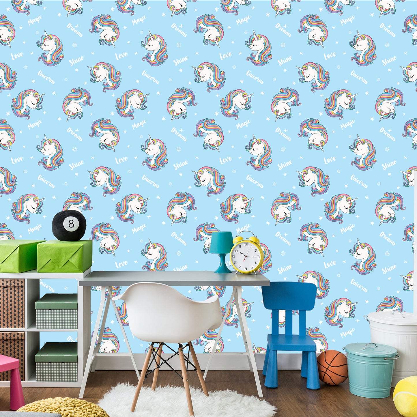 Wallpaper For Kids - Magic Unicorns