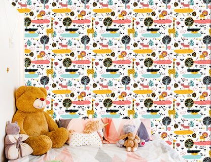 Wallpaper For Girl. Safari. Animals. Lions