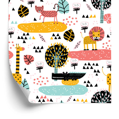 Wallpaper For Girl. Safari. Animals. Lions