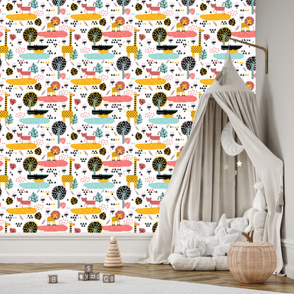 Wallpaper For Girl. Safari. Animals. Lions