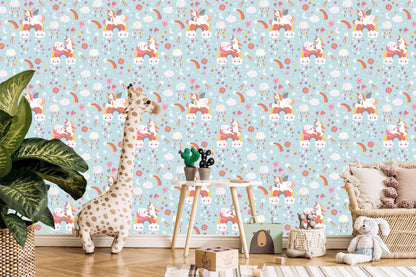 Wallpaper Heart Clouds For Girls Unicorns