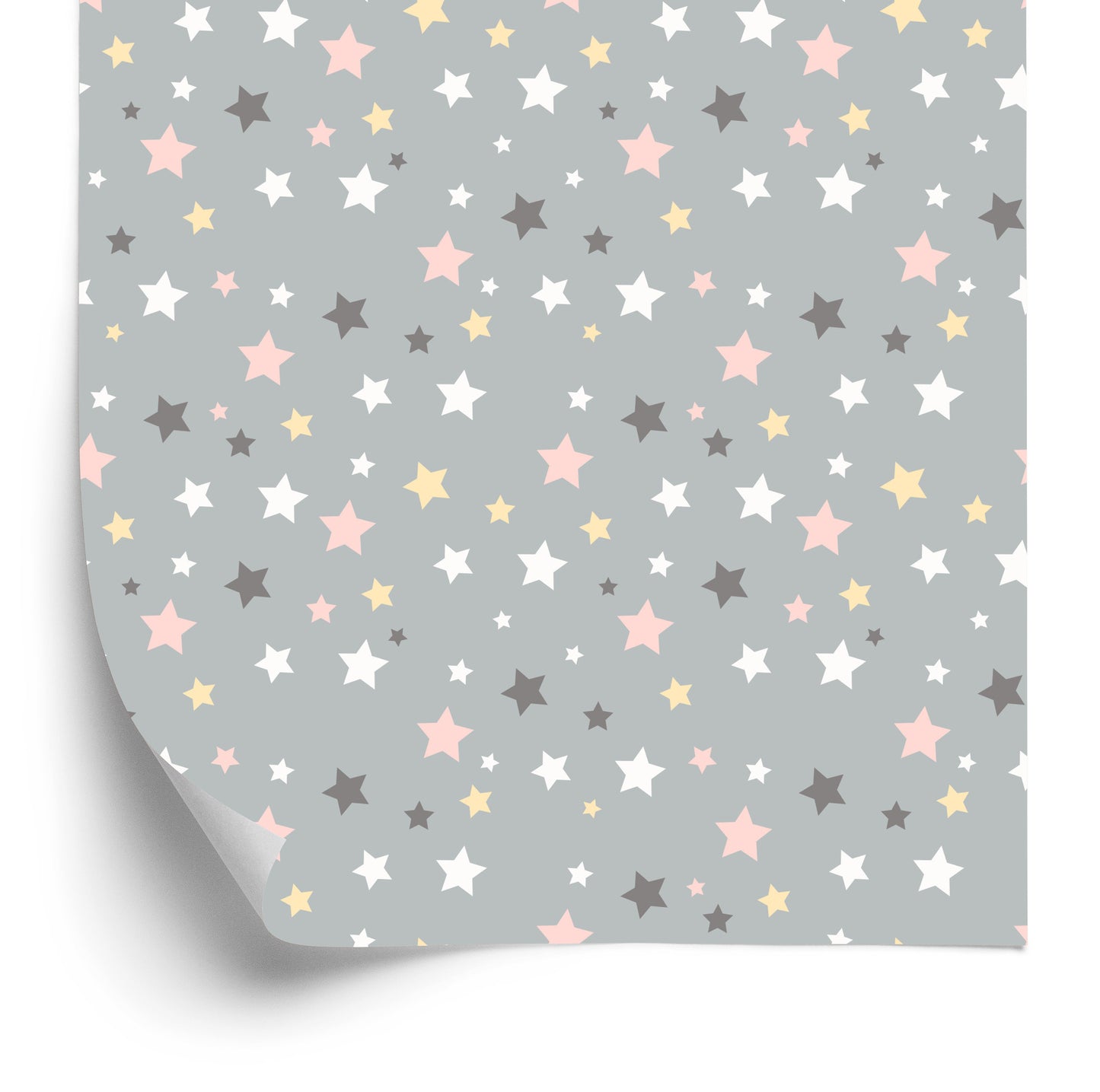 Wallpaper For Children - Multicolored Stars