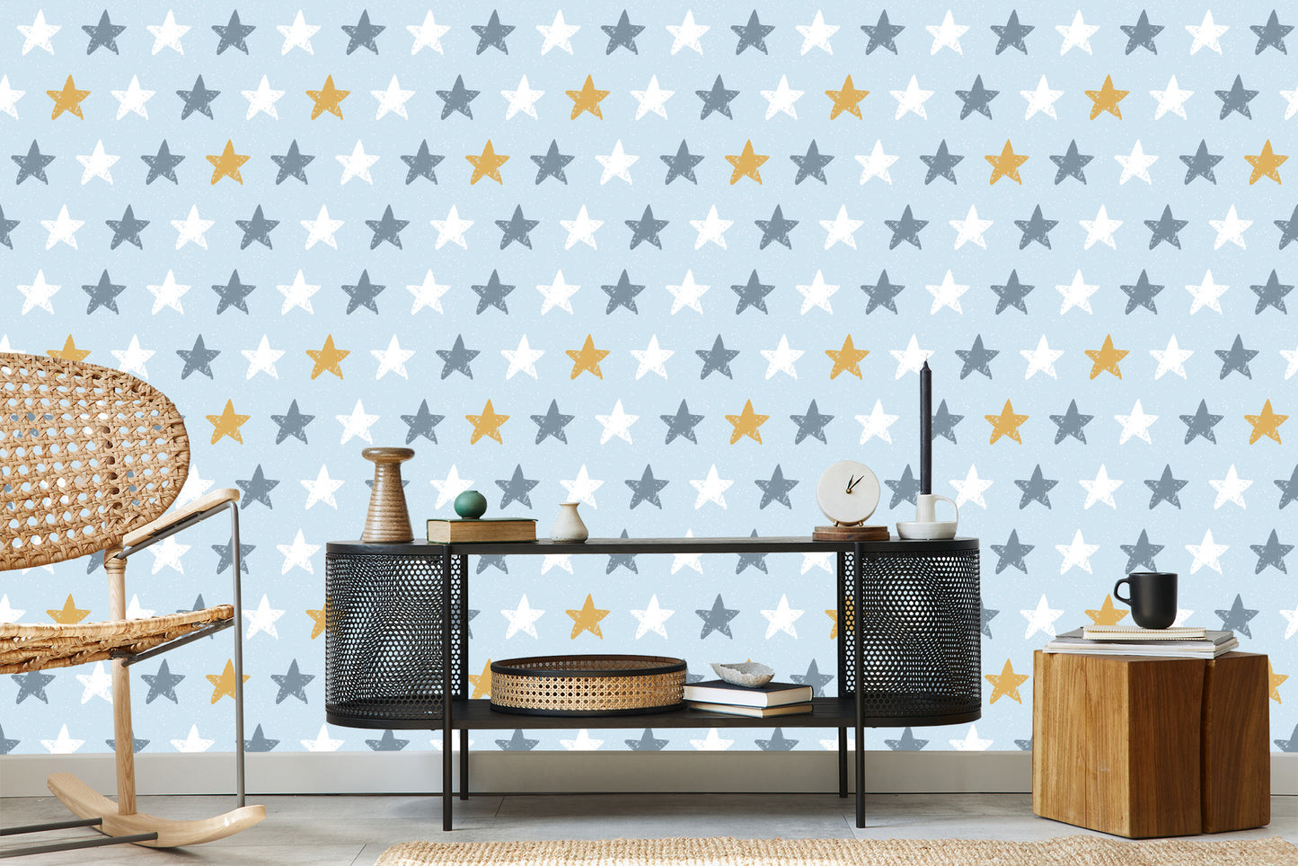 Wallpaper For Children - Colorful Stars