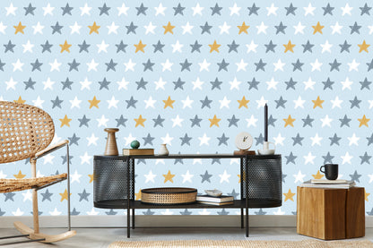 Wallpaper For Children - Colorful Stars