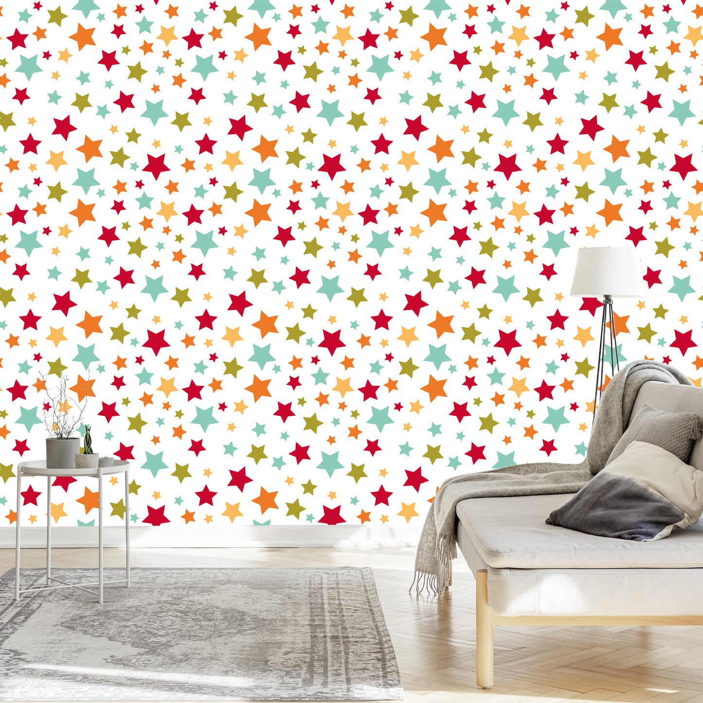 Wallpaper For Children - Colorful Stars