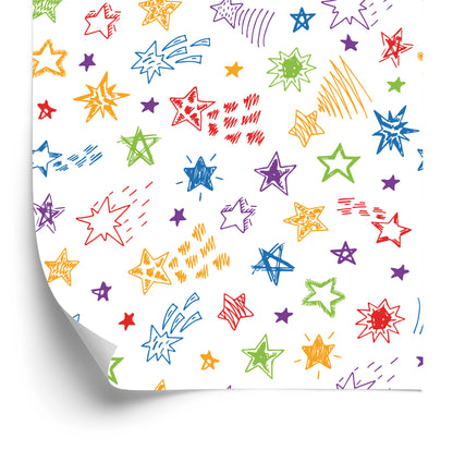 Wallpaper For Children - Falling Stars