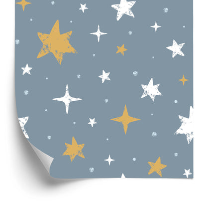 Wallpaper Stars With Dots In The Background
