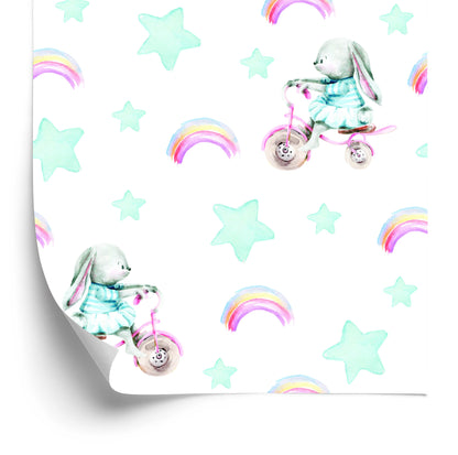 Wallpaper Stars And Rabbits