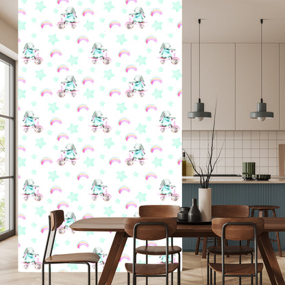 Wallpaper Stars And Rabbits
