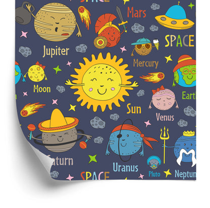 Wallpaper Planets, Sun And Ufo