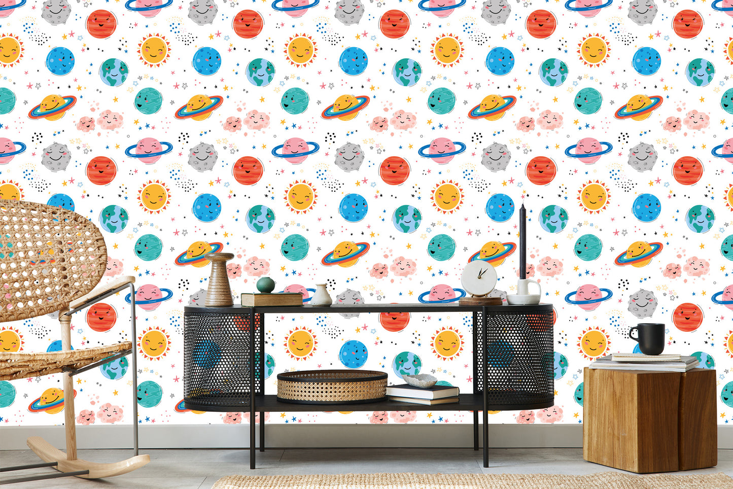 Wallpaper The Sun And The Planets