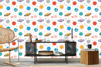 Wallpaper The Sun And The Planets